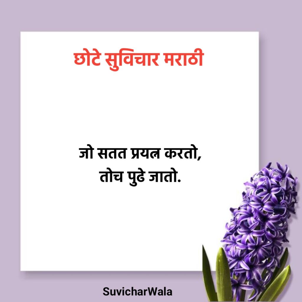 शालेय सुविचार मराठी छोटे